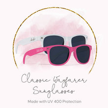 Load image into Gallery viewer, Neon Pink Bride Tribe Sunglasses