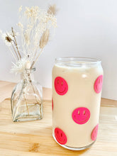 Load image into Gallery viewer, Smiley Face Glass Cup