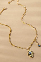 Load image into Gallery viewer, Hamsa evil eye