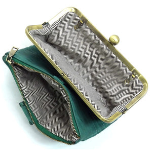 Lock Crossbody Clutch