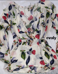 Ivory Floral Top